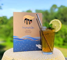 Load image into Gallery viewer, TrumpSuks × 10 Engraved Straws
